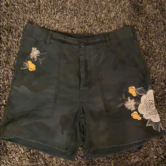 Free People Embroidered Scout Shorts - Picture 4 of 9